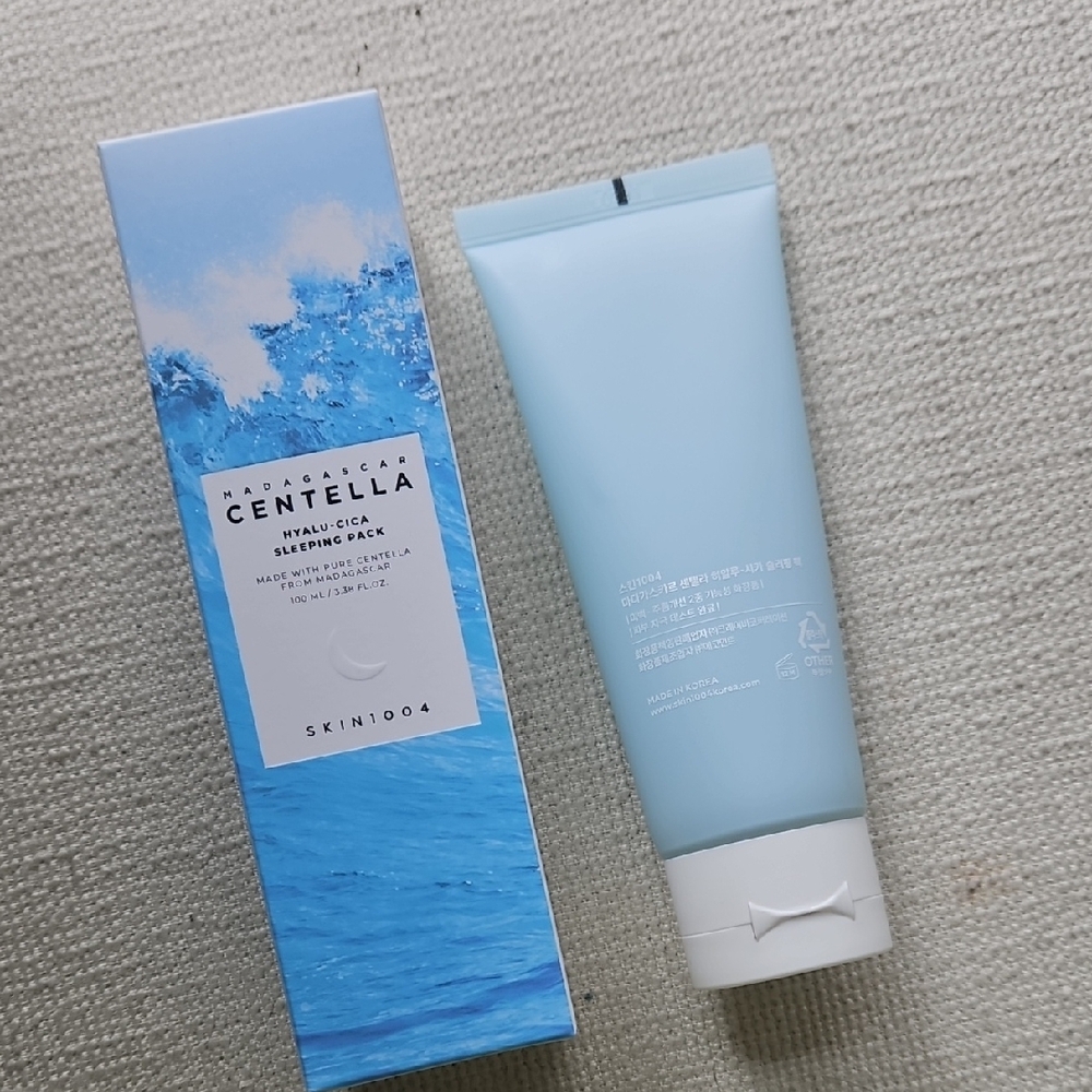 Centella Hyalu-Cica Sleeping Pack - Light Blue - Picture 10 of 11
